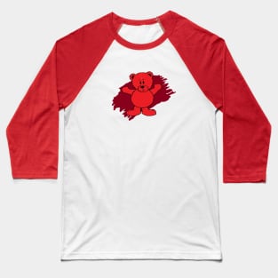 Little Red Bear Baseball T-Shirt